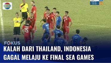 Timnas U23 Indonesia Gagal Melaju ke Final SEA Games Usai Dikalahkan Thailand | Fokus