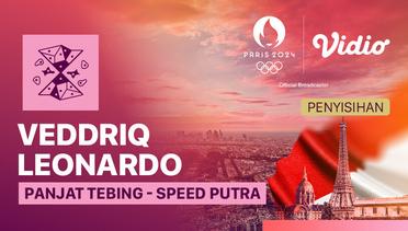 Veddriq Leonardo - Penyisihan Speed Putra - Panjat Tebing - Full Match | Olympic Games Paris 2024