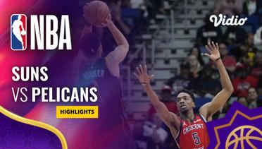 Phoenix Suns vs New Orleans Pelicans - Highlights | NBA Regular Season 2023/24