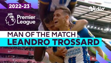 Aksi Man of the Match: Leandro Trossard | Liverpool vs Brighton | Premier League 2022/23