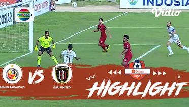 Half-Time Highlights: Semeng Padang FC vs Bali United | Shopee Liga 1