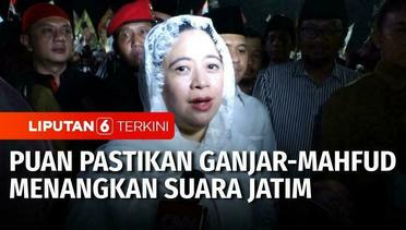 Puan Maharani Optimistis Ganjar-Mahfud MD Memenangkan Suara di Jawa Timur | Liputan 6