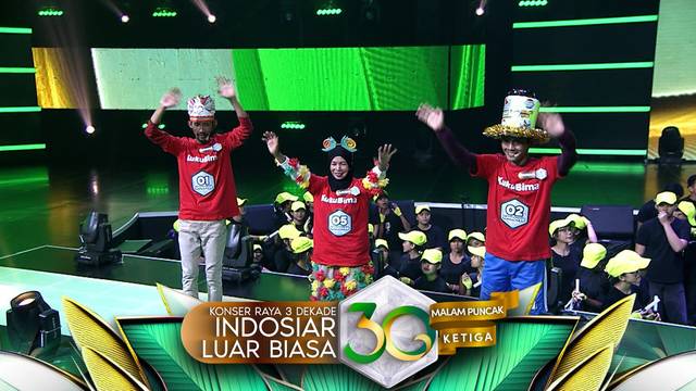 Pintu Berkah Beraksi! Babak Sambung Lirik, Siapa Cepat Dia Dapat | Konser Raya 3 Dekade Indosiar