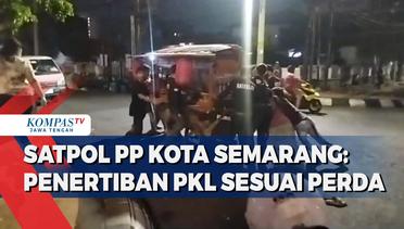 Satpol PP Kota Semarang: Penertiban PKL Sesuai Perda