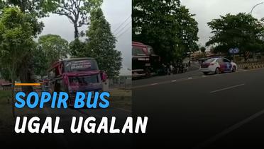 Viral Sopir Bus Ugal-Ugalan, Para Penumpang Justru Senang