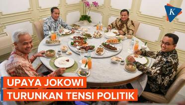 Jamu 3 Bakal Capres Makan Bersama, Jokowi Dinilai Ingin Turunkan Tensi Politik