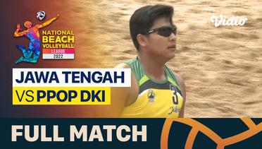 Full Match | Tempat Ketiga - Putra (4x4): Jateng vs PPOP DKI | National Beach Volleyball League 2022