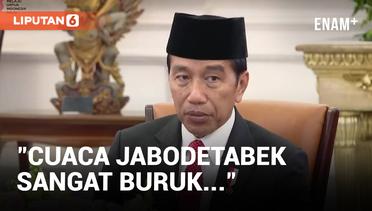 Jokowi Gelar Rapat Bahas Udara Jabodetabek!