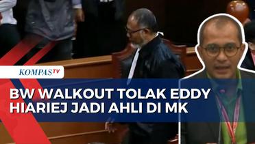 Tim Hukum AMIN Bambang Widjojanto Walkout saat Eddy Hiariej Beri Keterangan di MK