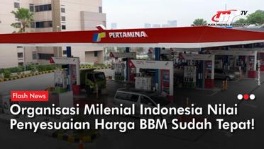Organisasi Milenial Indonesia Dukung Penyesuaian Subsidi BBM | Flash News
