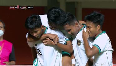Gooll!!! Kafiatur Rizky (Indonesia) Menambah Keunggulan Menjadi 0-5 | AFF U 16 Championship 2022