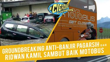 Groundbreaking Anti-banjir Pagarsih dan Ridwan Kamil Sambut Baik MotoBus