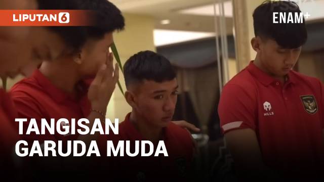 Gagal Tampil di Piala Dunia, Punggawa Timnas U-20 Menangis