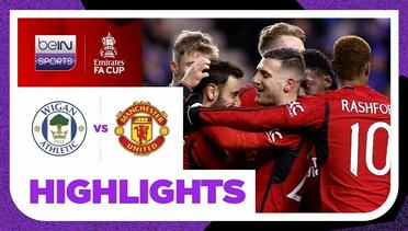 Wigan Athletic vs Manchester United - Highlights | FA Cup 2023/24