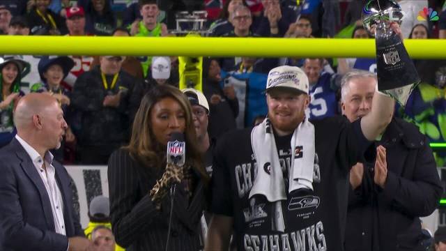 Seattle Seahawks Super Bowl LX Trophy Presentation | NFL 2025/26