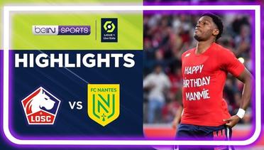 Match Highlights | Lille vs Nantes | Ligue 1 2022/2023