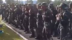 Yel Yel TNI dahsyat Bikin Merinding
