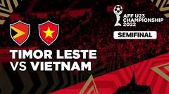 Full Match - Timor Leste vs Vietnam | AFF U-23 Championship 2022