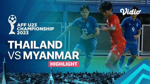 Highlights - Thailand vs Myanmar | AFF U-23 Championship 2023