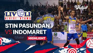 Highlights | Final Putra: STIN Pasundan vs Indomaret | Livoli Divisi Utama 2022