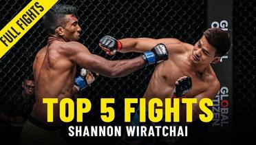 Shannon Wiratchai’s Top 5 Fights | ONE Full Fights