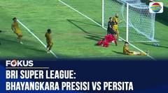 Duel Sengit Bhayangkara Presisi vs Persita Berakhir dengan Skor Imbang 1-1 | Fokus