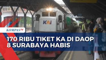 Minggu Pertama Ramadan, 170 Ribu Tiket Mudik Lebaran di KAIDaop 8 Surabaya Habis Terjual