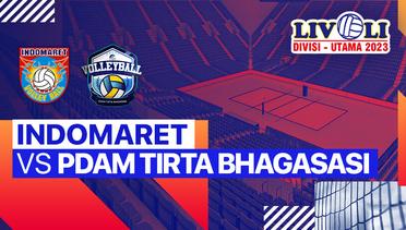 Putra: Indomaret vs PDAM Tirta Bhagasasi Bekasi - Full Match | Livoli Divisi Utama 2023