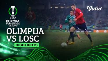 Olimpija vs LOSC - Highlights | UEFA Europa Conference League 2023/24