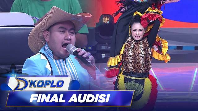 Keren Banget!! Aksi Miarefafadila (Tulung Agung) Tari Barongan!! Semua Takjub!! | Final Audition D'Koplo 2022