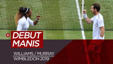Serena Williams dan Andy Murray Jalani debut Manis di Wimbledon 2019