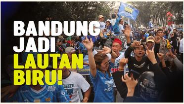 Persib Bandung Rayakan Juara BRI Liga 1 2023/2024, Bandung Membiru!