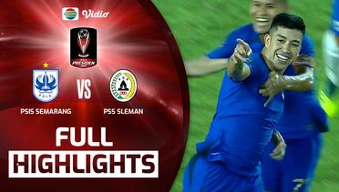 Full Highlights - PSIS Semarang VS PSS Sleman | Piala Presiden 2022