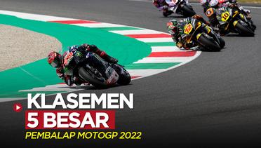 Klasemen 5 Besar Pembalap MotoGP, Aleix Espargaro Sementara Berselisih 22 Poin dengan Fabio Quartararo