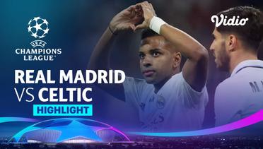 Highlights - Real Madrid vs Celtic | UEFA Champions League 2022/23