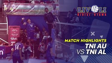 Match Highlight - TNI AU 3 vs 1 TNI AL | Livoli 2019