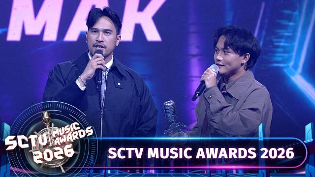 Kolaborasi Terbaik! Rizky Febian & Adrian Khalif Raih Penghargaan Kolaborasi Paling Ngetop | SCTV Music Awards 2026