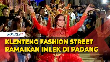 Klenteng Fashion Street Meriahkan Perayaan Imlek di Padang, Ada Busana Perpaduan Minangkabau-China