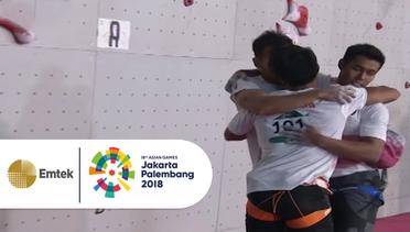 Tim Sport Climbing Putra Indonesia 2 Kalahkan Kazakhstan dalam Speed Relay Putra