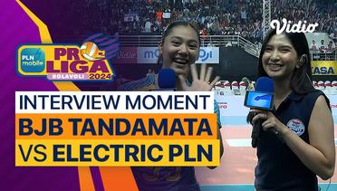 Wawancara Pasca Pertandingan | Putri: Bandung BJB Tandamata vs Jakarta Electric PLN | PLN Mobile Proliga 2024