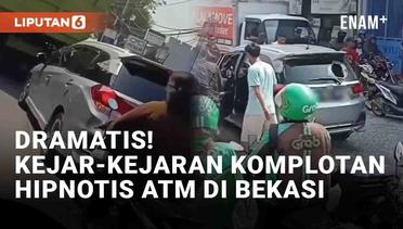 Dramatis! Warga Kejar Komplotan Kejahatan Hipnotis ATM di Bekasi