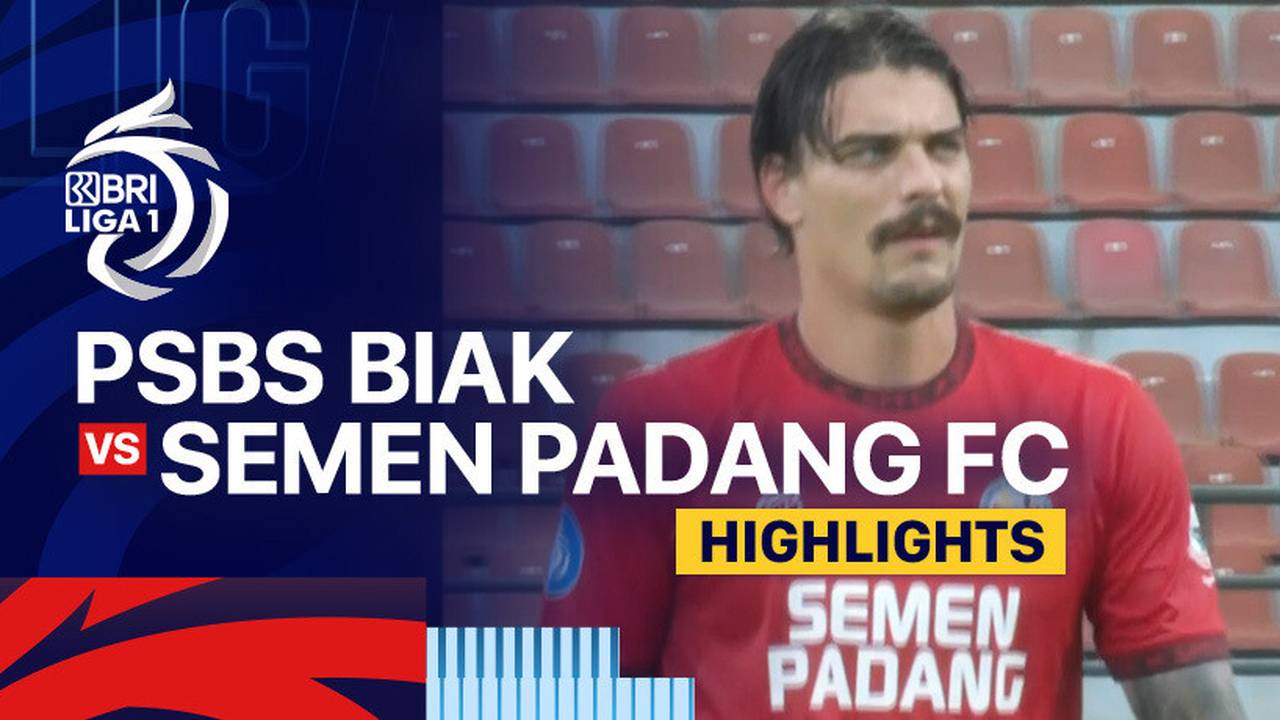 Live Indosiar: Laga Semen Padang vs PSBS Biak di Super League 2025, Kick Off Sore Ini