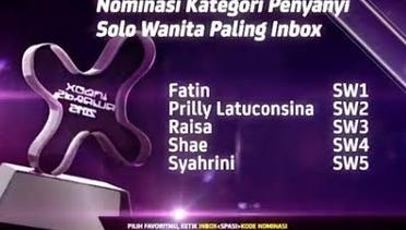 Nominasi Kategori Solo Wanita Paling Inbox - Inbox Awards 2015