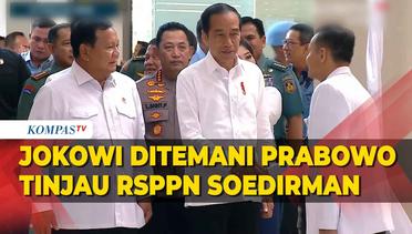Jokowi Ditemani Prabowo hingga Kapolri Tinjau RSPPN Panglima Besar Soedirman