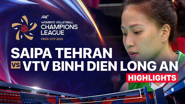 Saipa Tehran vs VTV Binh Dien Long An - Highlights | AVC Women's Volleyball Champions League