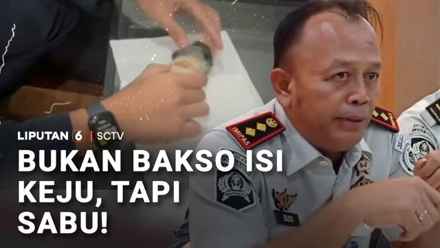 Bakso Isi Sabu Coba Diselundupkan ke Dalam Lapas | Liputan 6