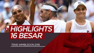 16 Besar Tenis Wimbledon 2019, Kejutan di Tunggal Putri dan 3 Unggulan Tunggal Putra Lolos