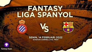 Prediksi Fantasy Liga Spanyol : Espanyol vs Barcelona