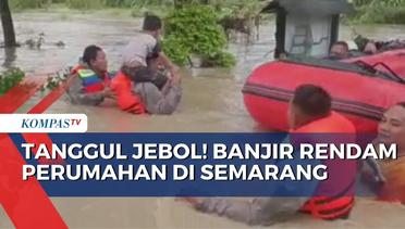 Banjir Lebih dari Satu Meter Rendam Perumahan Cluster Dinar Indah di Semarang!