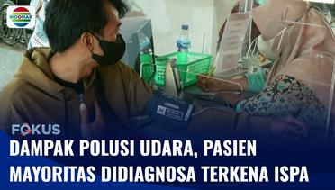 Dampak Polusi Udara, Pasien dengan Infeksi Saluran Pernapasan di Jakarta dan Bekasi Meningkat | Fokus